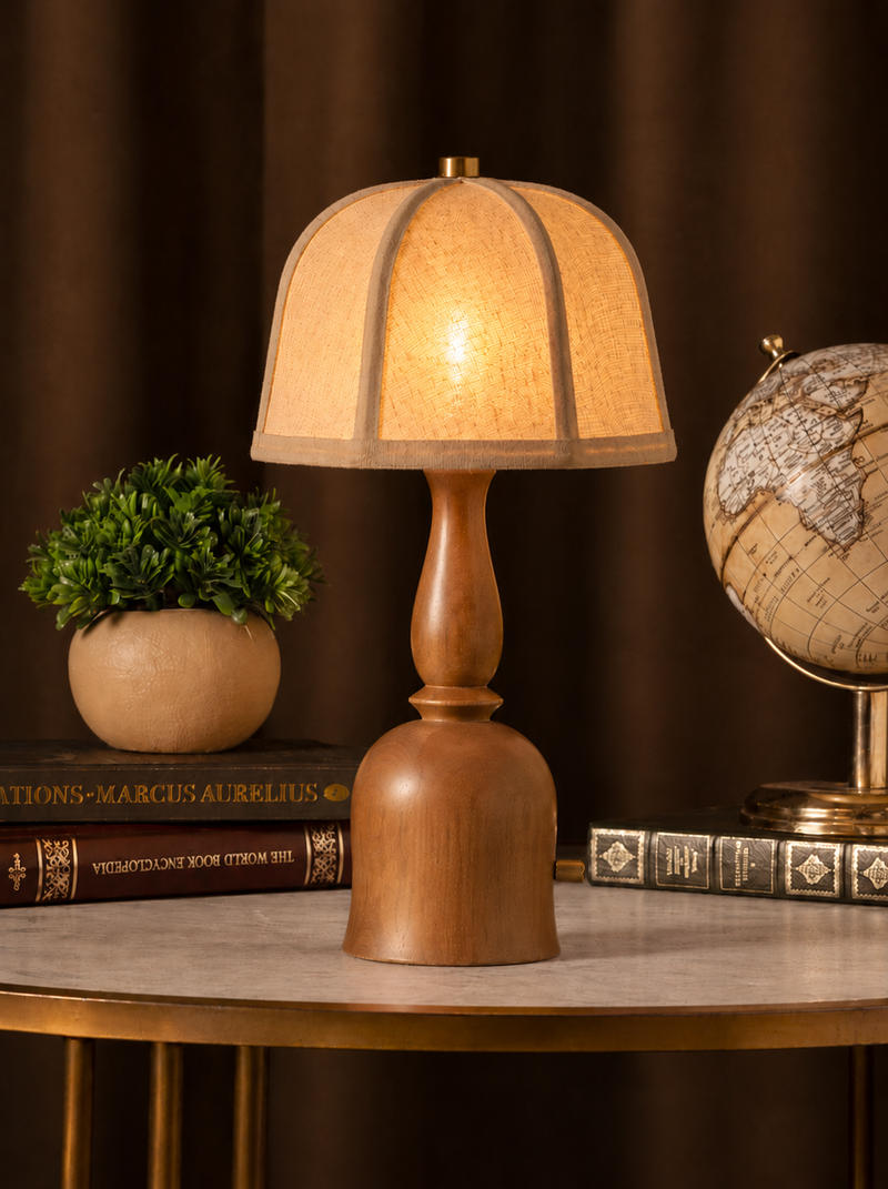 Koa - Teak Wood Lamp