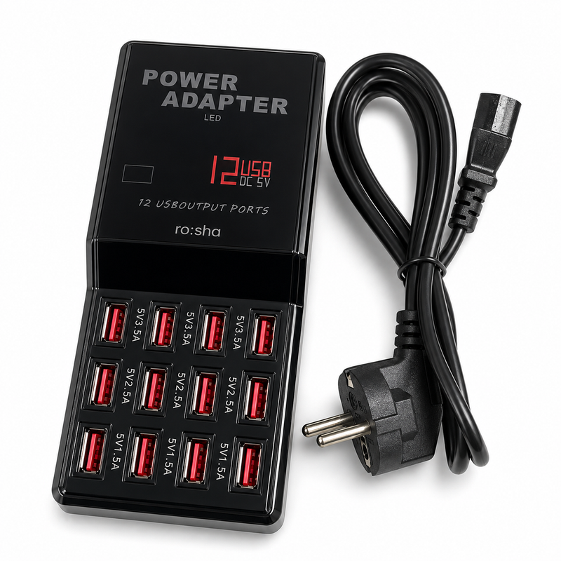 Charging Hub - 12 USB Ports