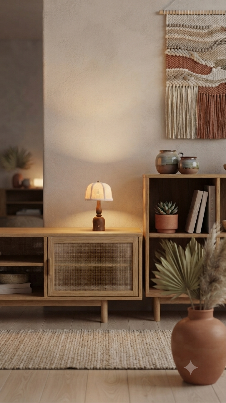 Koa - Teak Wood Lamp